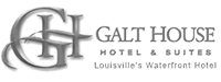Logo of Galt House Hotel in Louisville.
