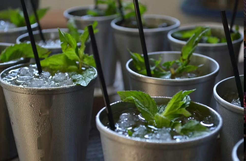 mint julep sunset social