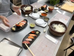 Ginza Raw Fish Dish
